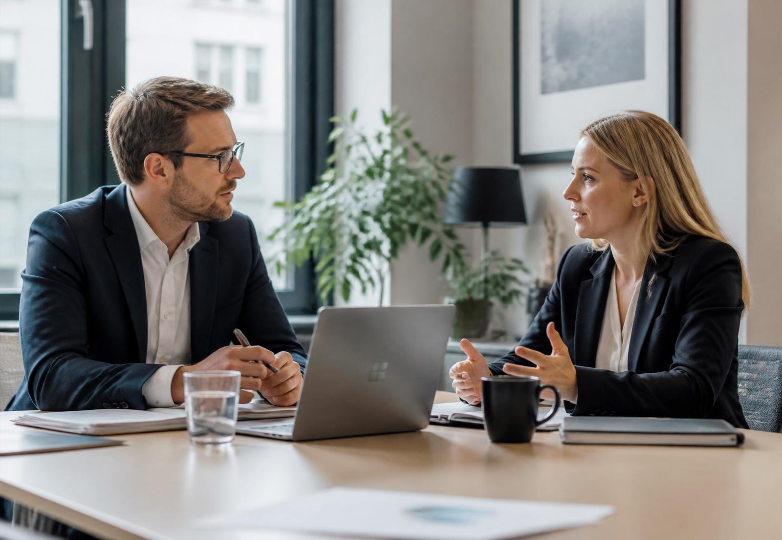 RFB Legal employment team in a client consultation